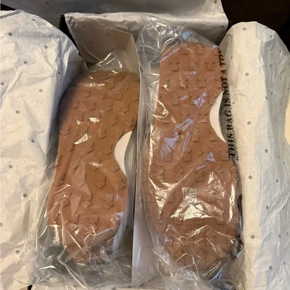 Kate Spade K as in Kate White and Black Sneakers - Picture 2 of 3